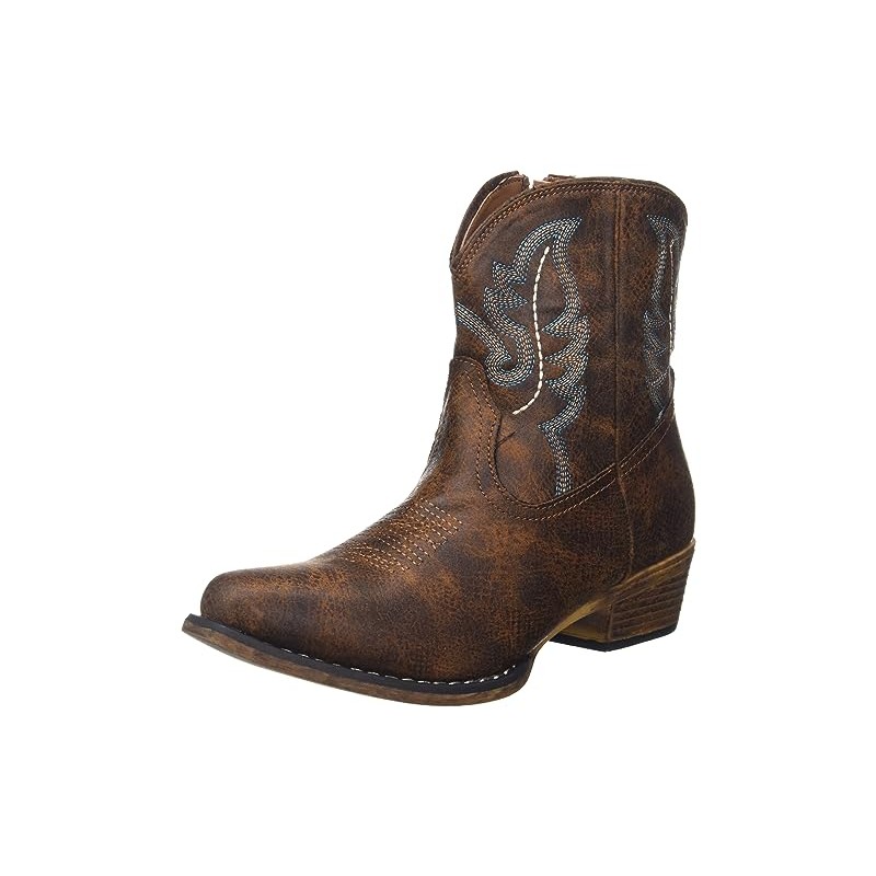 Roper Womens Shay Boot, Brown, 9.5