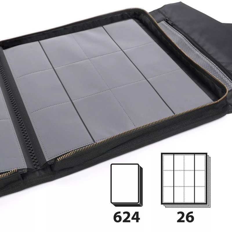 ENHANCE Trading Card Album - 12 Pocket Side Loading Card