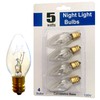 Canbry (2 Set) Night Light Bulbs Clear Bulbs, C7, 5