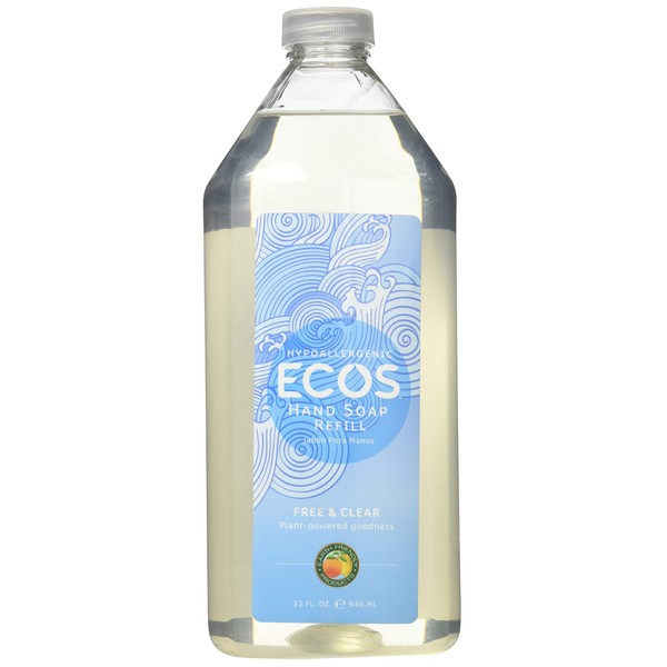 Ecos Hnd Soap, Free N Clr, Refll