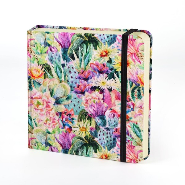 Small Square 5x5" 80gsm Mini Notebooks Blank Pages Sketchbooks Travel
