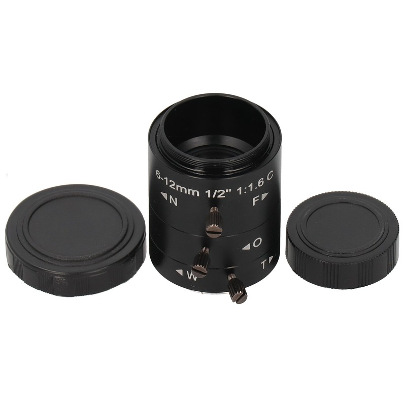 KP0612 3MP 612mm High Definition CMount Camera Lens Zoom Industrial