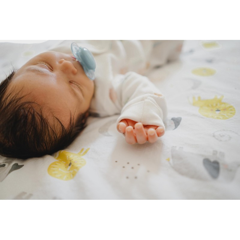 FlyIdeas Next to Me Crib Fitted Sheets 2 Pcs Set