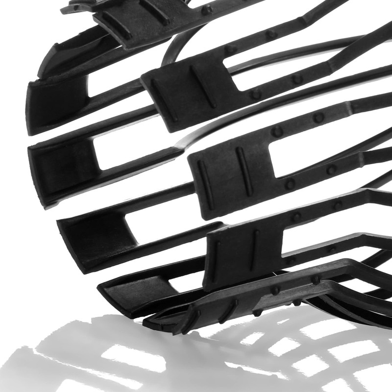 com-four® 2 x gutter protection for downpipes, downpipe protection for