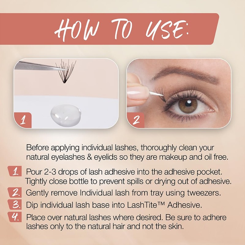 Ardell Naked Extensions, 56 Knot-free Individuals, 1 pack