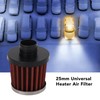 Heater Air Filter, 25mm Intake Filter, Heater Air Filter Connection,