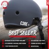 CORE Protection Action Sports Helmet Skate/BMX/Bike/MTB/Roller Derby/Scooter - White, XS/S