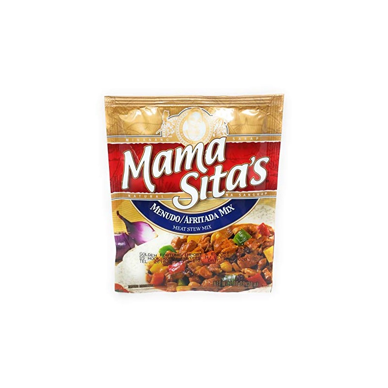 Mama Sita's Menudo/Afritada Meat Stew Mix, Two(2) Pack, 1.06 oz(30g)