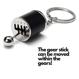 Juego de 5 llaveros para amantes del coche, palanca de cambios manual, llanta de rueda, llave, llave, llave, llavero de disco de freno, accesorios automotrices, juego de regalo para entusiastas del