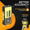 MOUNTLASER Digital Rotary Laser Receiver with Dual Display and Built-In