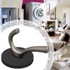 ULIBERMAGNET Strong Magnetic Double Hooks, 2-Pack Heavy Duty Heavy Duty