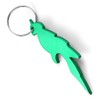 Komonee Parrot Green Bottle Opener Key Chain Metal Wildlife Bird
