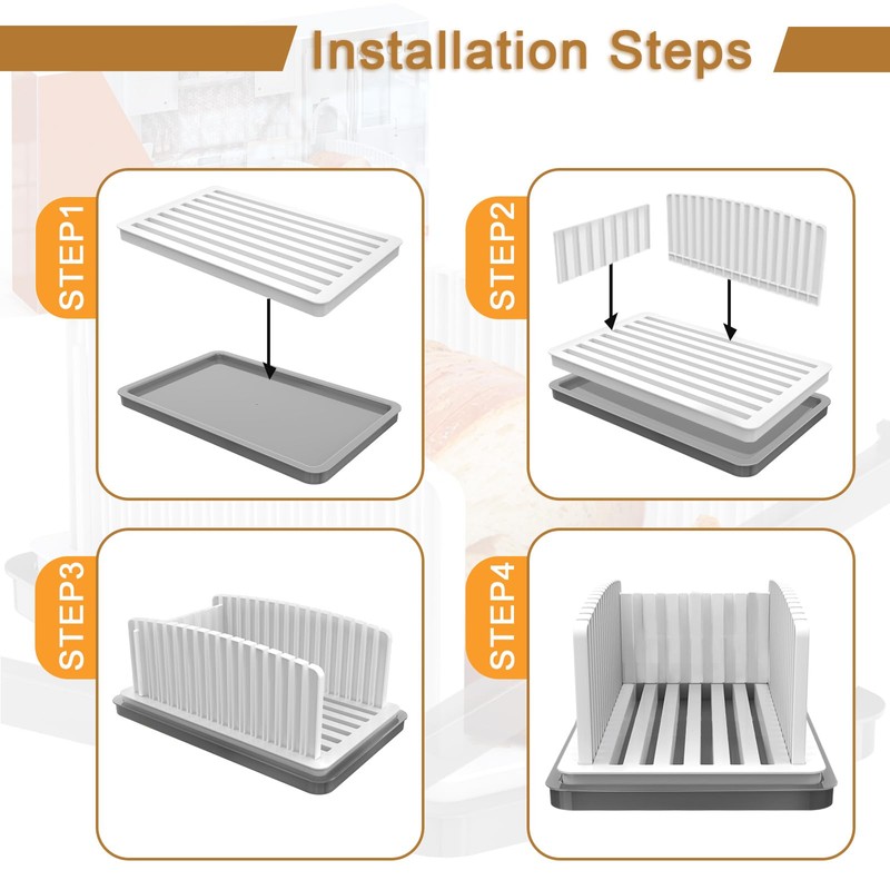 Kiss Core New Upgrade Bread Slicer for Homemade Bread, Bread