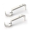 Curtain Rod Brackets Heavy Duty Drapery Hardware Adjustable Rod Holders