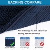Smarcute Toilet Mat U Shaped Bathroom Rugs Bath Mats for