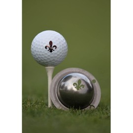 Tin Cup Fleur de Lis Golf Ball Custom Marker Alignment Tool