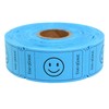 L LIKED 500 Raffle Tickets, Smile, Blue(6 Color Selection), Single