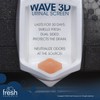 Wave 3D Urinal Deodorizer Screen, Mango Scent, Orange, 10/Box