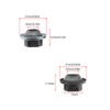 LT Easiyl Pack of 4 Bicycle Axle Nuts for Front/Rear