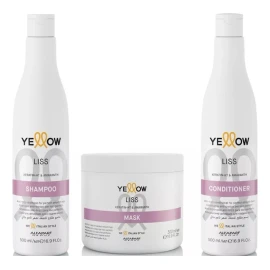 Yellow Kit Liss Yellow Shampoo + Conditioner + Mask