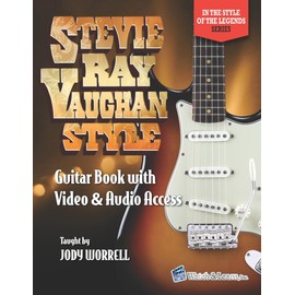 Stevie Ray Vaughan Style Guitar Book - Video & Audio Access