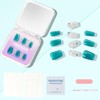 Cihcshe Handmade Nails Press On, Gorgeous Maldives Mint Green Fake