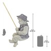 Design Toscano Frederic the Little Fisherman of Avignon Boy Fishing