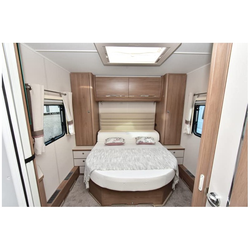 CARAVAN/MOTOR HOME ISLAND BED WATERPROOF QUILTED FITTED MATTRESS PROTECTOR (Hand