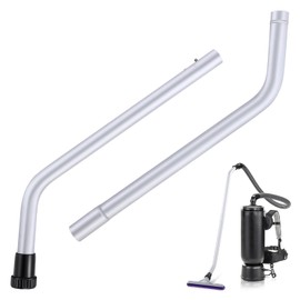 HappyAlley Vacuum Wand Replacement, 2 Piece Aluminum S-Wand Compatible with Proteam Backpack, Commercial Vacuum Parts & Accessories, Also Compatible with Hoover Backpack C2401, Fit 1.5'' Hole