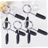 BIUDECO 5Pcs Spring Clamp Collars for Weightlifting Barbell Clip for