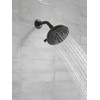 Delta Faucet 8-Spray Touch-Clean Matte Black Shower Head, Delta Shower