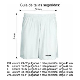 Short De Futbol Genérico Básico Marca Esportag
