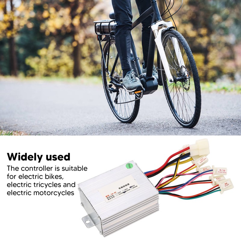48V 500W Electric Bike Controller Pedal Throttle Kit Bike Headlight