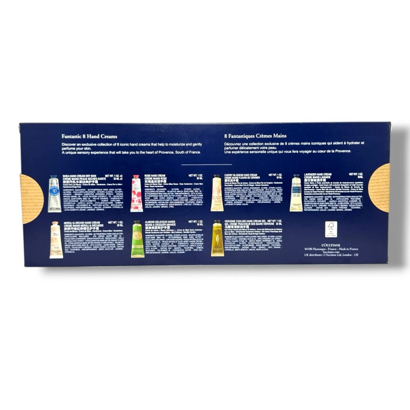 L’OCCITANE L'Occitane En Provence Travel Exclusive Fantastic 8 Hand Creams