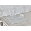 Minky 2 Pack Drying Mat, Flexible Sink Mat, Large Draining