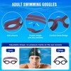Ambienden Swimming Goggles for Men Women Waterproof Anti-Fog Clear Vision