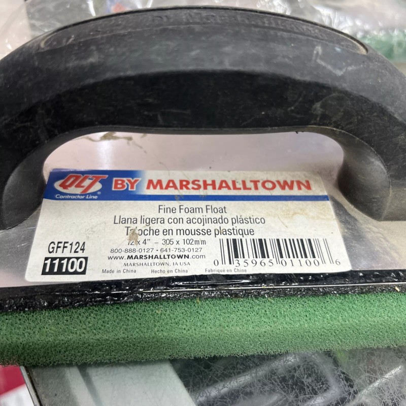 Marshalltown GFF124 Multicoloured Foam Pad Float 4 W x 12