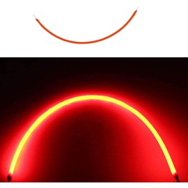 PurYupearl DC3V 2200K 300mm Flexible Filament LED Filament Edison Bulb LED Bead Diodes Light Accessories,Warm Light,Light Bulbs，LED Bulb (Red)