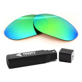 IKON LENSES Replacement Lenses For Costa Del Mar Stringer Sunglasses (Polarized) (Emerald Green Mirror)