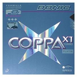 DONIC MAX AL051 Table Tennis Copa X1 Turbo Soft Rubber Back Black