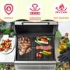 Genesis E310 Grill Grates & 7620 Flavorizer Bars for Weber