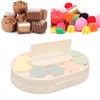 Automatic Rotating Dessert & Sushi Display Stand, Mini Swing Tray