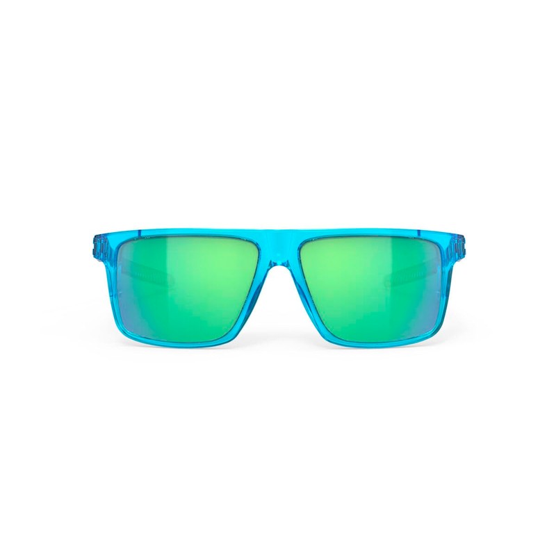 [RUDYPROJECT] Sunglasses stellar Crystal Azzurro/Multi Laser Green SP914168-0000 Lens Width: