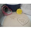 FLIRT CANDY HEARTS SET OF 4 COOKIE CUTTERS MADE IN