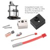 Bloque de calentador Hotend Sprite Extruser, impresora 3D Hotend Kit
