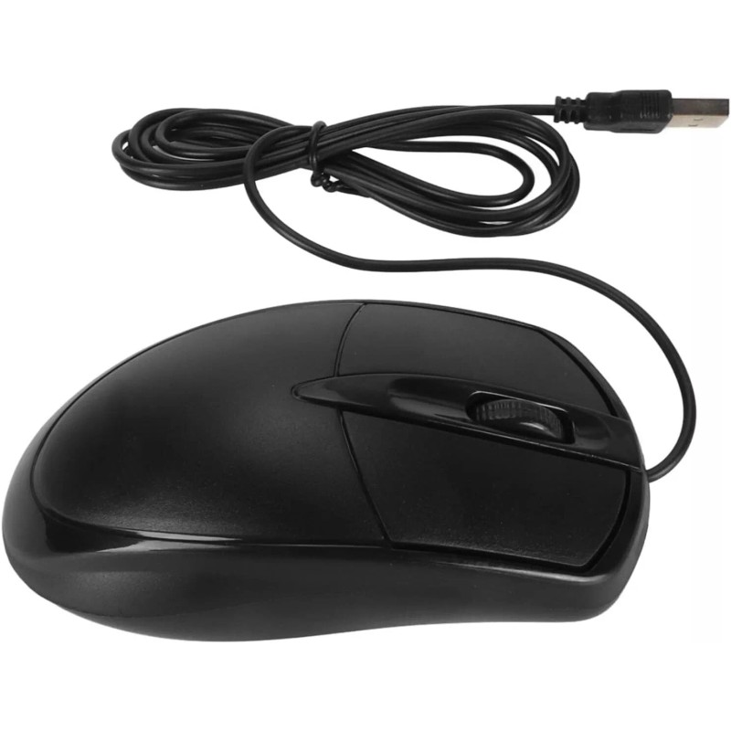 Unbranded USB 2.0 Optical Wired Scroll Wheel Mouse PC Laptop