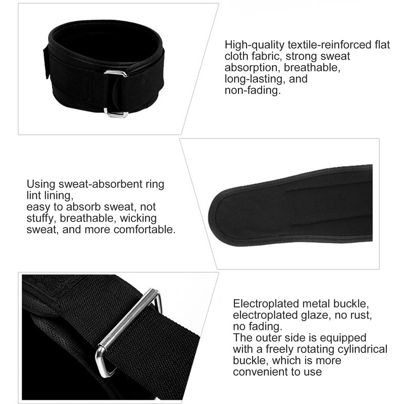 Unisex Weightlifting Wrist Band Support Belt Fitness Exercises Bracer Belt