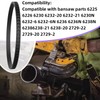 (4 Pack) Replacement Portabands 45-69-0010 Blade Pulley Wheel Tire for