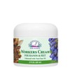 Montana Emu Ranch – Crema de trabajadores para manos y pies – Tarro de 2 onzas – Mejorado con aceite de emu puro