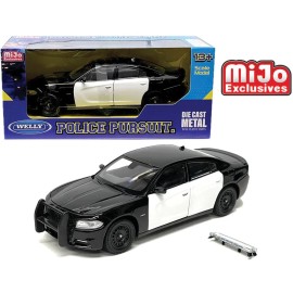 Welly 2016 Dodge Charger R/T Police Pursuit - Black & White